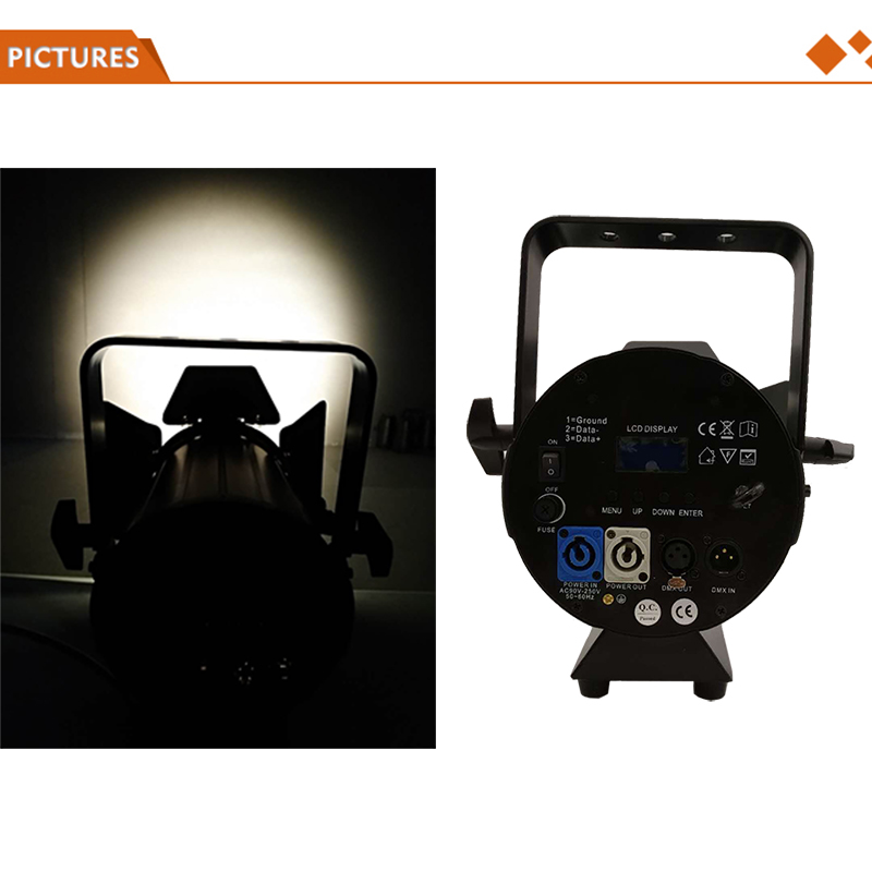 LED 100W Manual Zooming Fresnel Light